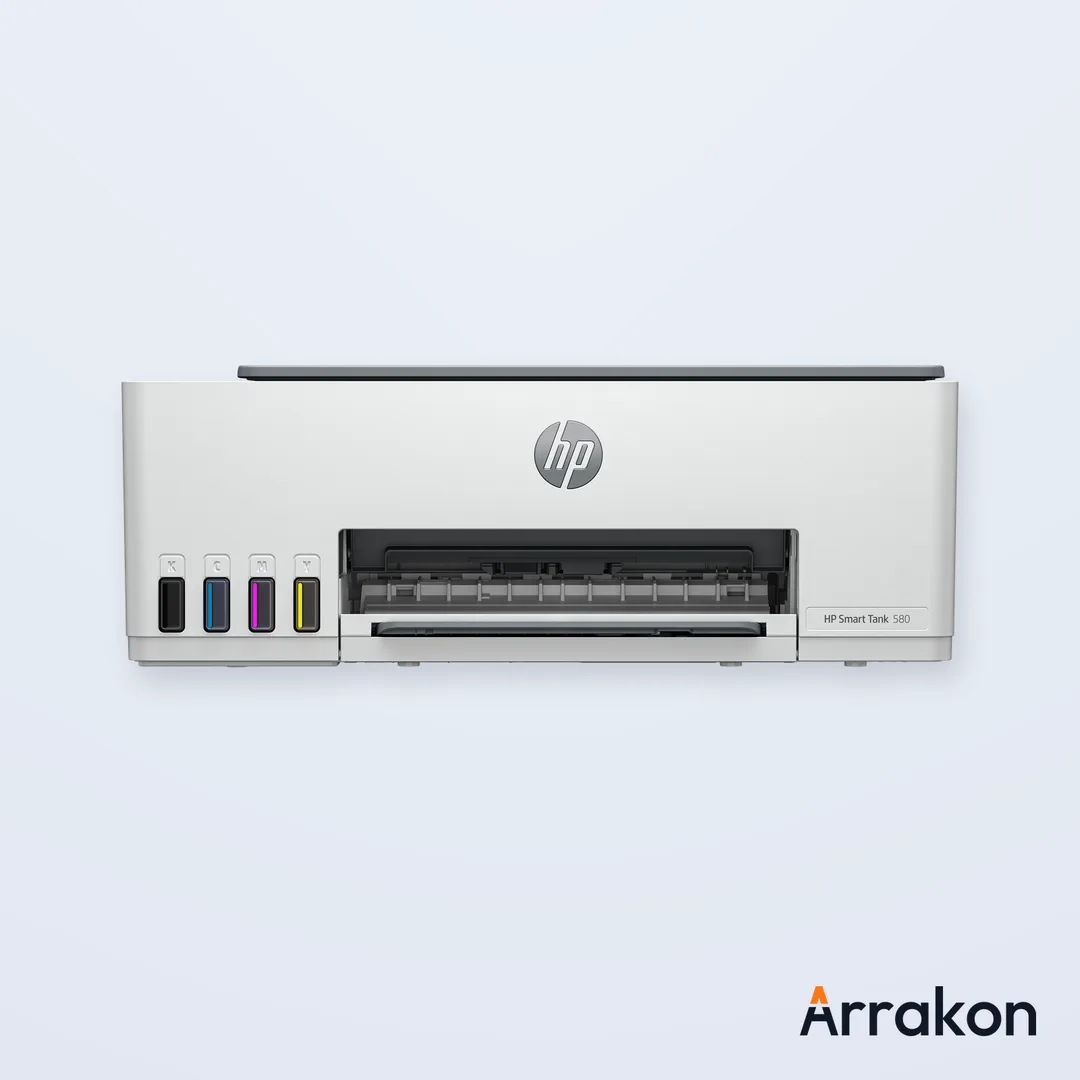 HP Smart Tank 580 Wireless All-in-One Color Ink Tank Printer (1F3Y2A)
