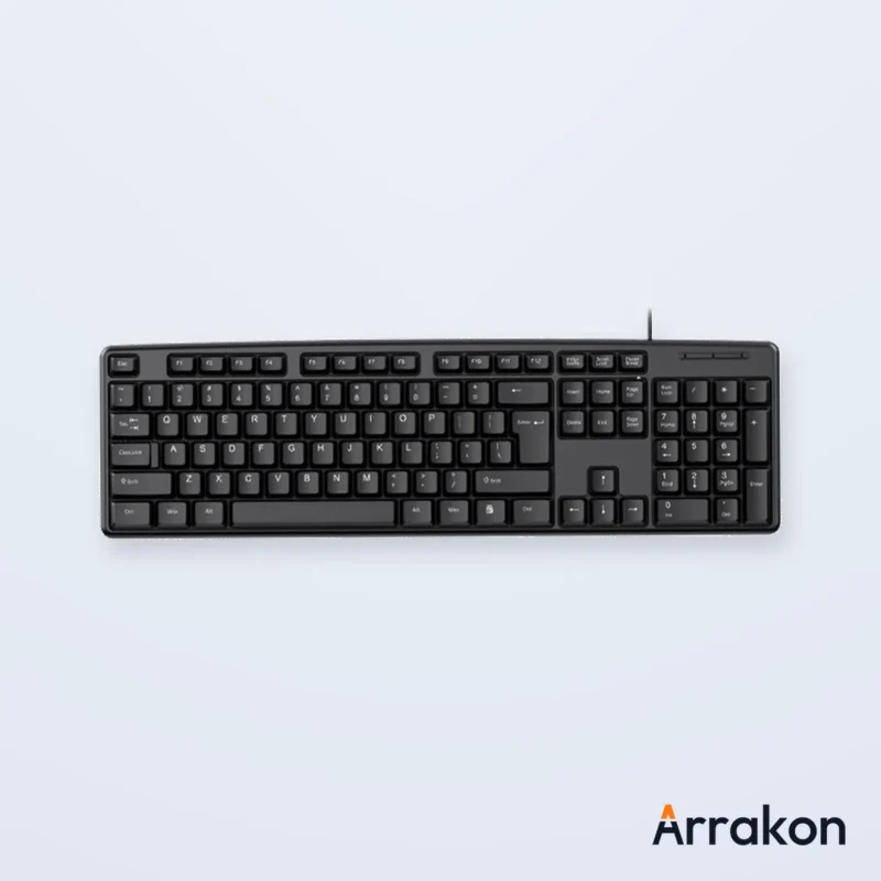 Jedel K29 USB Wired Office Keyboard with Bangla, view 2 of 8