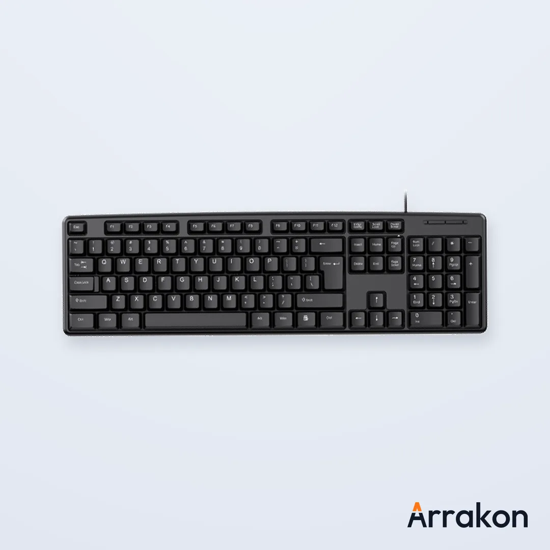 Jedel K29 USB Wired Office Keyboard with Bangla