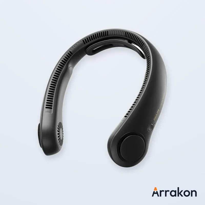 JISULIFE Neck Fan Life4 (Neck Fan 4) - 5000mAh Hands-Free Bladeless Wearable Fan, view 2 of 8