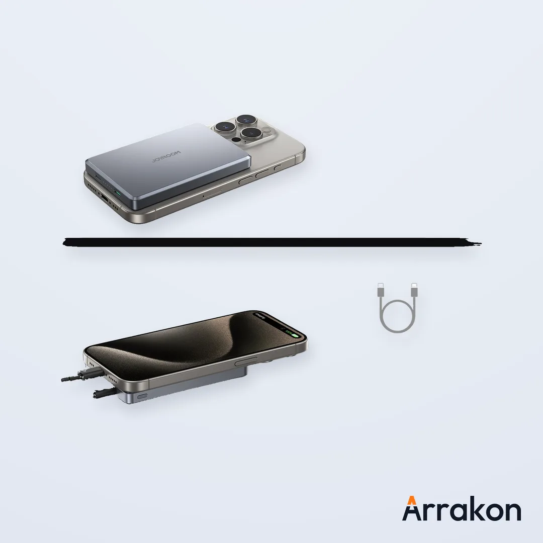 Joyroom JR-PBM08 Pro 20W Metal Magnetic Wireless Power Bank 10000mAh