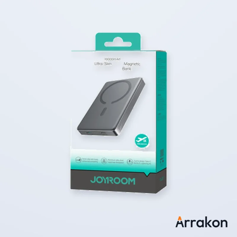Joyroom JR-PBM08 Pro 20W Metal Magnetic Wireless Power Bank 10000mAh, view 15 of 19
