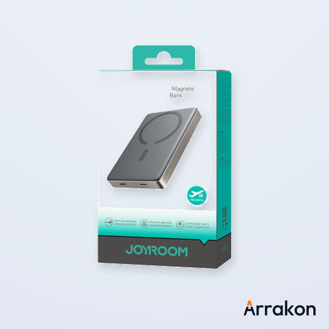 Joyroom JR-PBM08 Pro 20W Metal Magnetic Wireless Power Bank 10000mAh