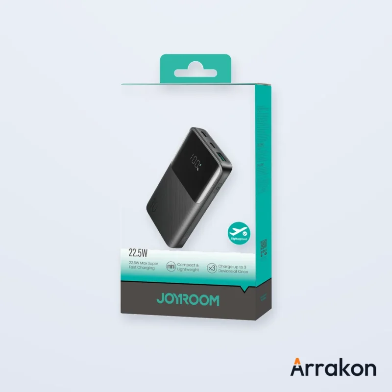 Joyroom JR-QP191 Mini (Star Series) 10000mAh 22.5W Fast Charging Power Bank, view 7 of 15