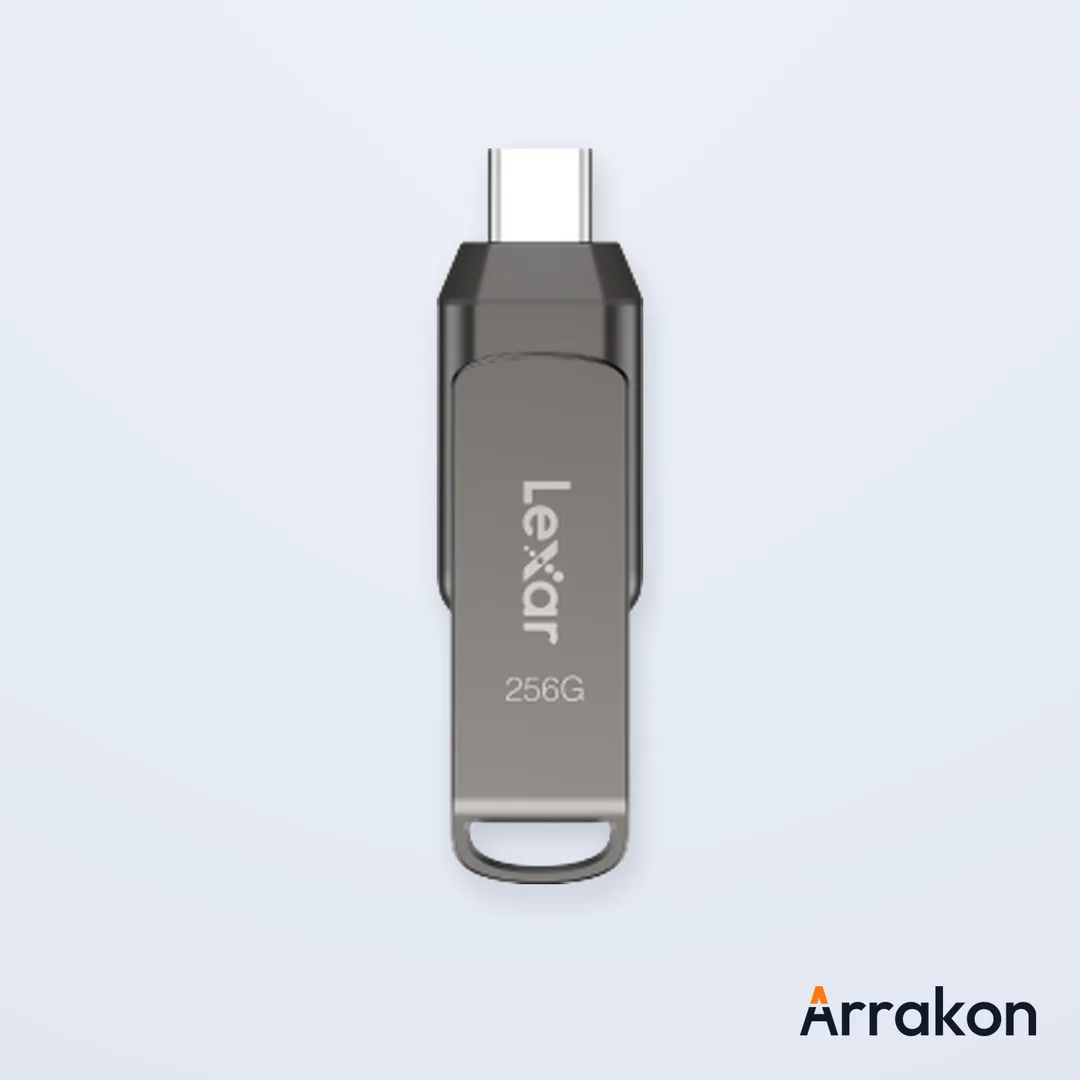 Lexar JumpDrive Dual Drive D400 128GB USB 3.1 Type-C Pen Drive