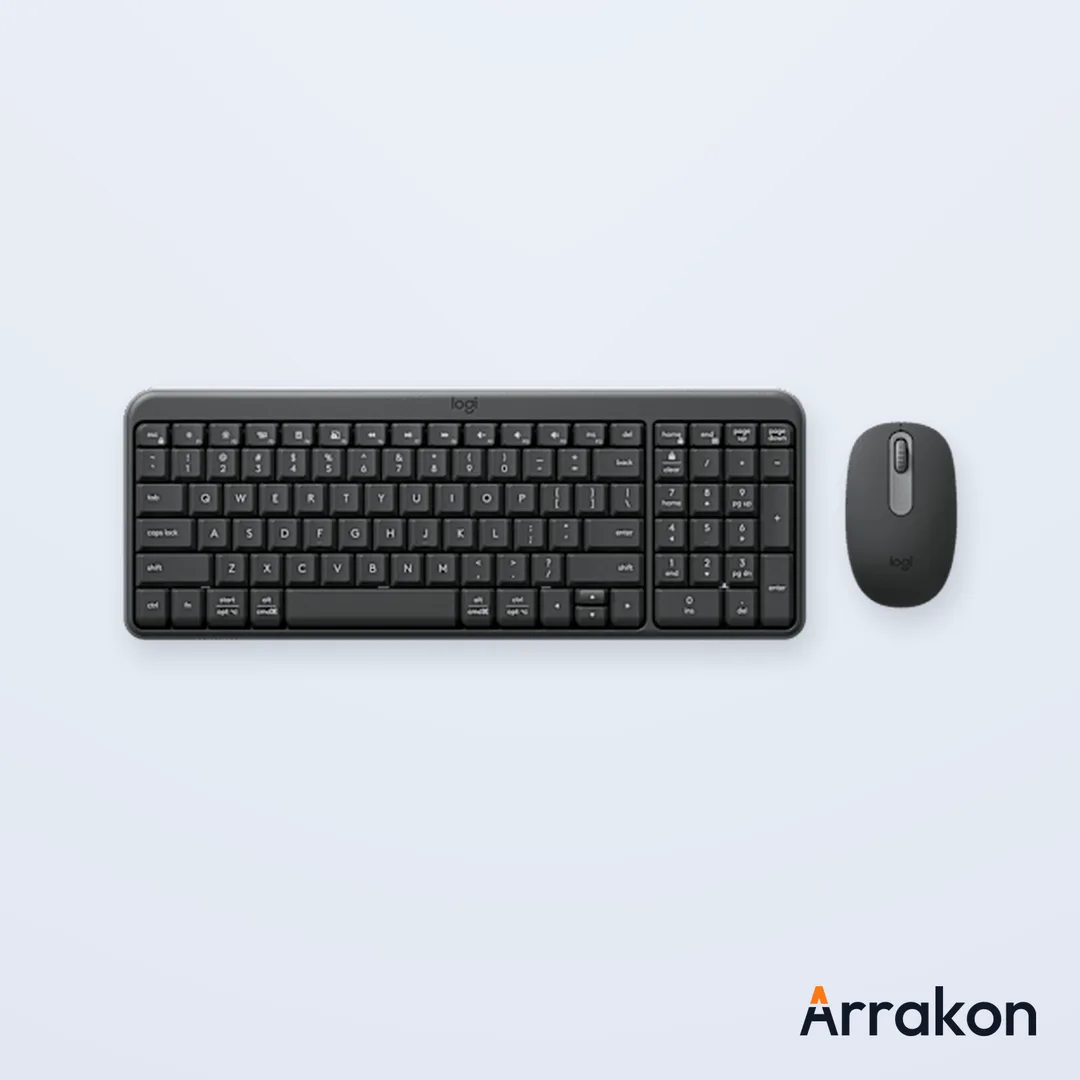 Logitech MK250 Compact Bluetooth® Wireless Keyboard and Mouse Combo