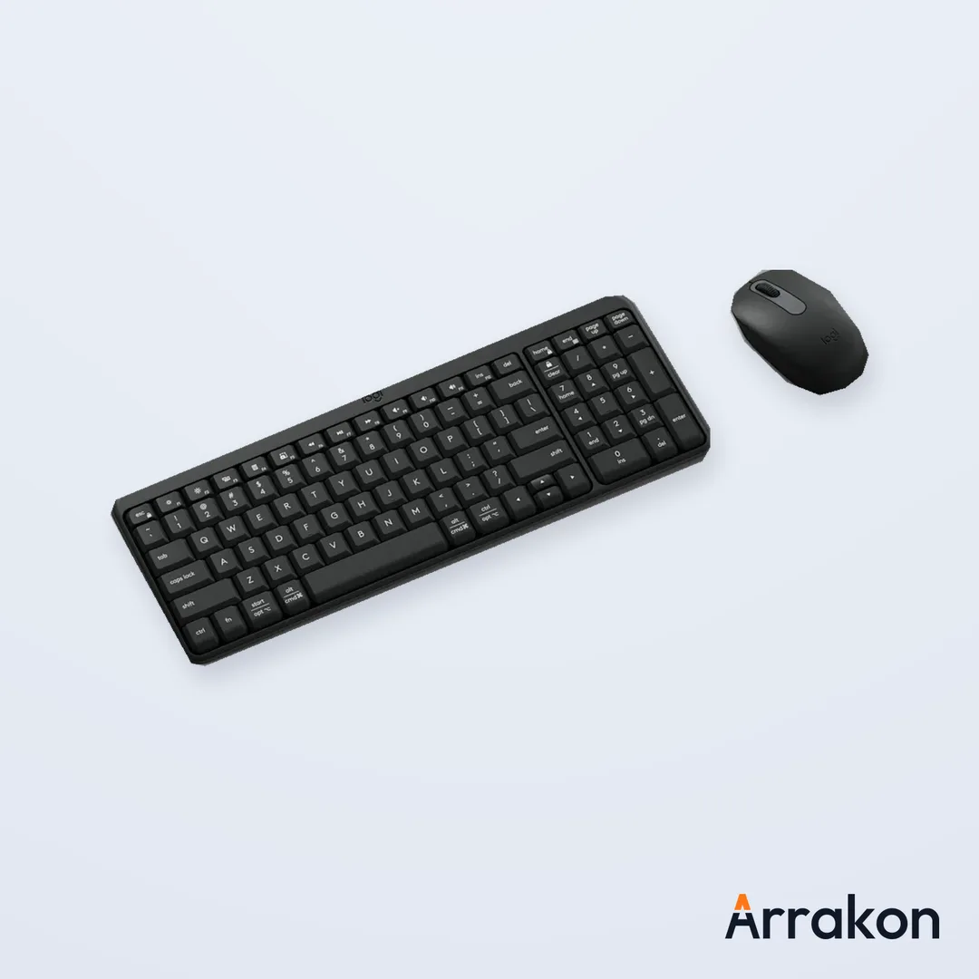 Logitech MK250 Compact Bluetooth® Wireless Keyboard and Mouse Combo