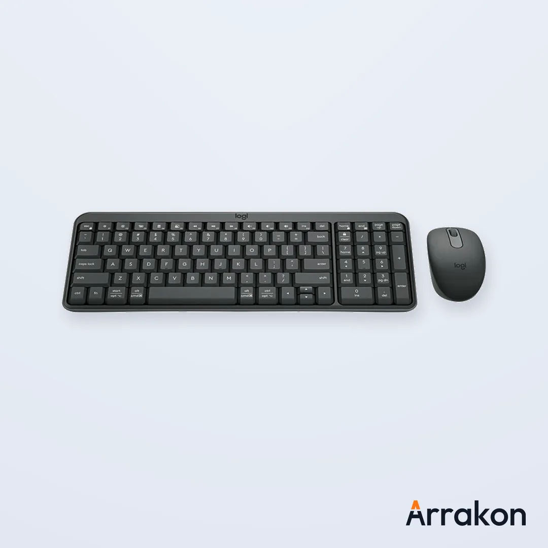 Logitech MK250 Compact Bluetooth® Wireless Keyboard and Mouse Combo
