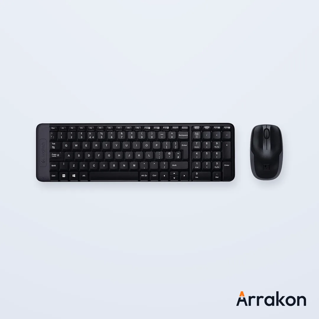 Logitech MK250 Compact Bluetooth® Wireless Keyboard and Mouse Combo