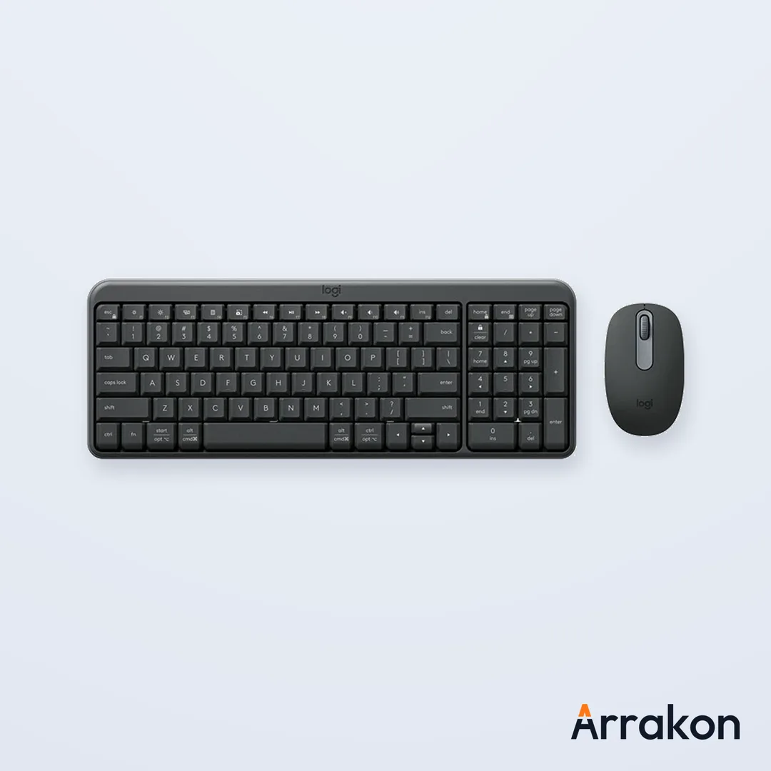 Logitech MK250 Compact Bluetooth® Wireless Keyboard and Mouse Combo