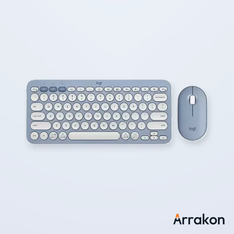 Logitech Pebble 2 Combo — Pebble Keys 2 K380s Multi-Device Bluetooth Keyboard + Pebble Mouse 2 M350s, view 5 of 17