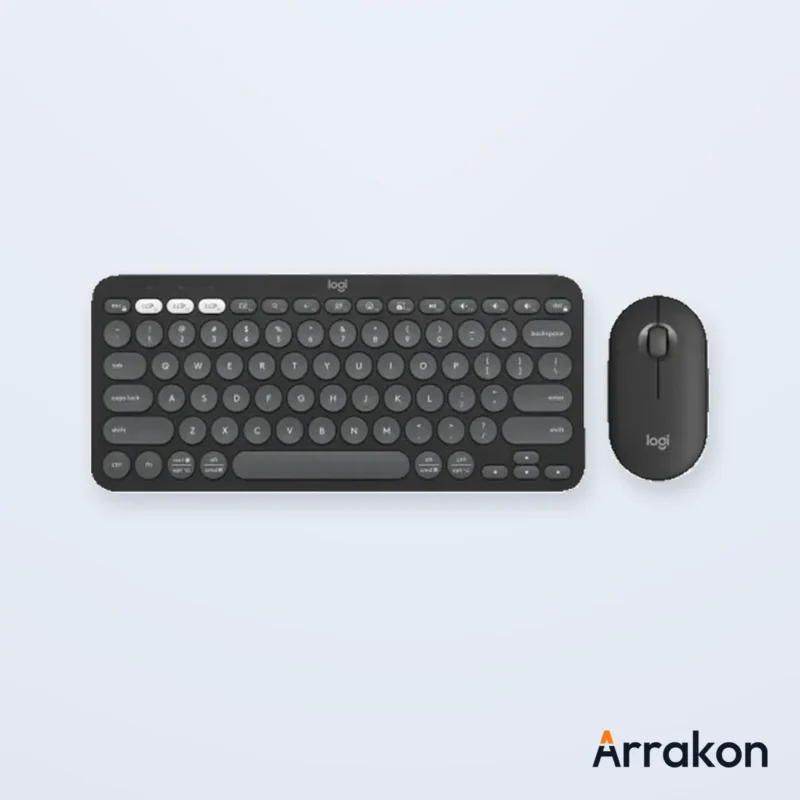 Logitech Pebble 2 Combo — Pebble Keys 2 K380s Multi-Device Bluetooth Keyboard + Pebble Mouse 2 M350s, view 6 of 17