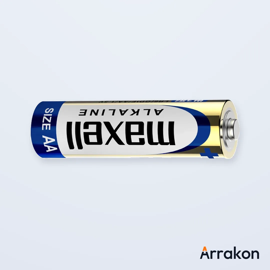 Maxell Alkaline AA/LR6 1.5V Battery (1 Pair / 2 Cells)