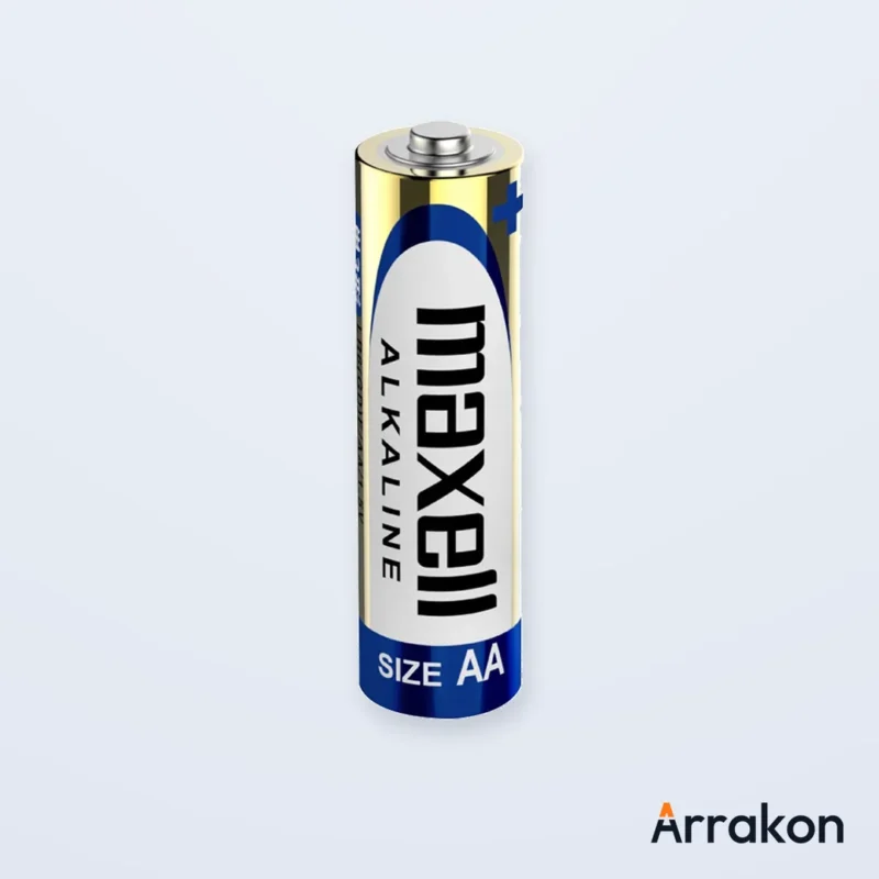 Maxell Alkaline AA/LR6 1.5V Battery (1 Pair / 2 Cells), view 9 of 11