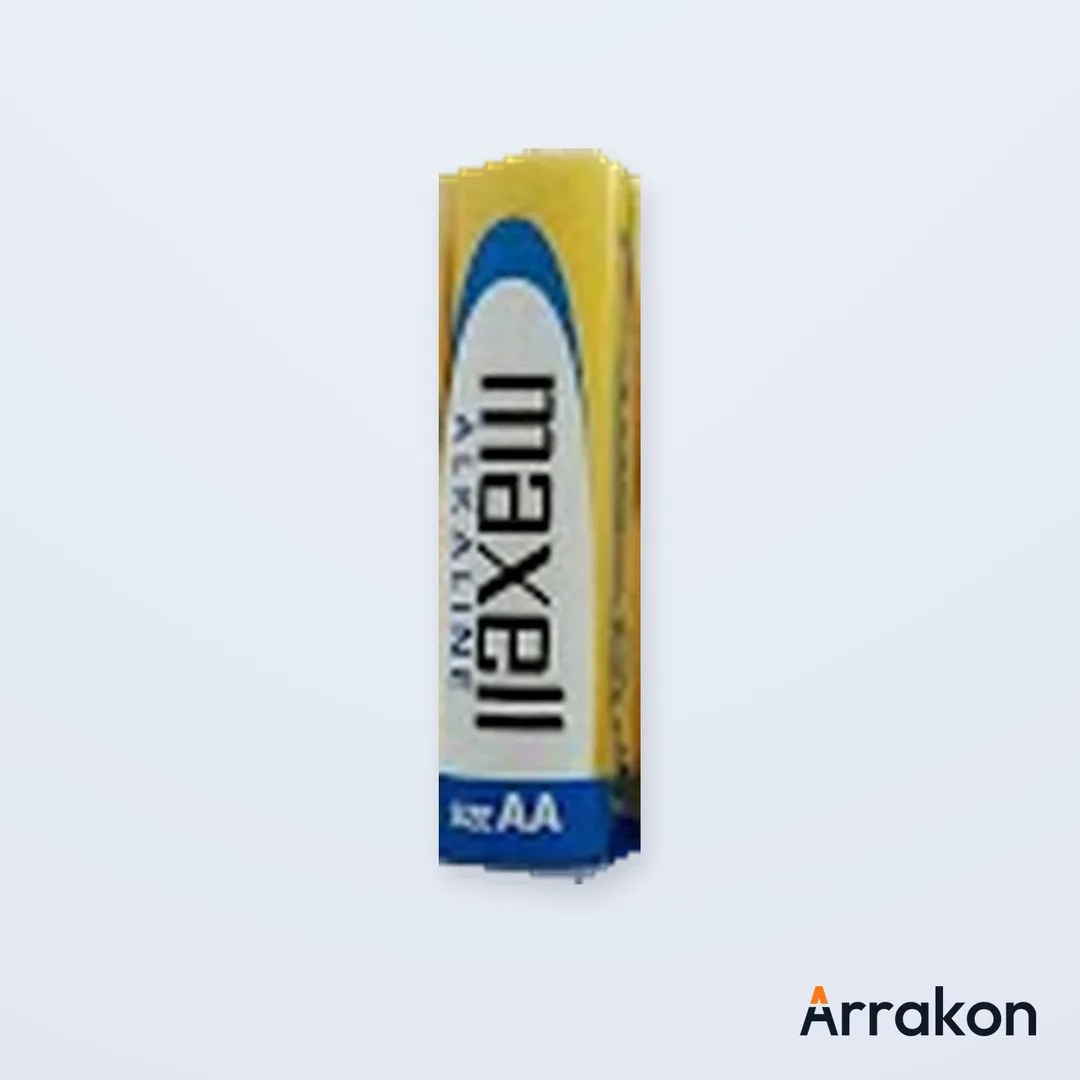 Maxell Alkaline AA/LR6 1.5V Battery (1 Pair / 2 Cells)