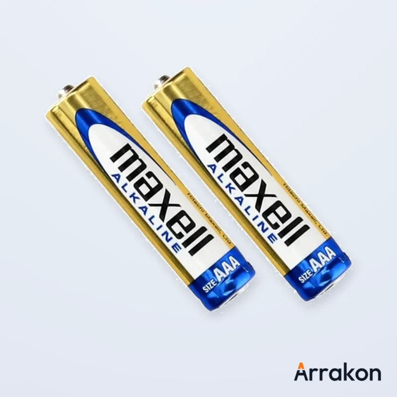 Maxell Alkaline AAA/LR03 1.5V Battery (1 Pair / 2 Cells), view 2 of 10