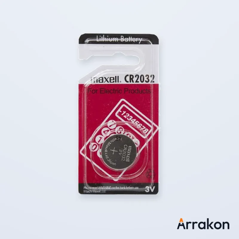 Maxell CR2032 3V Lithium Coin Cell Battery