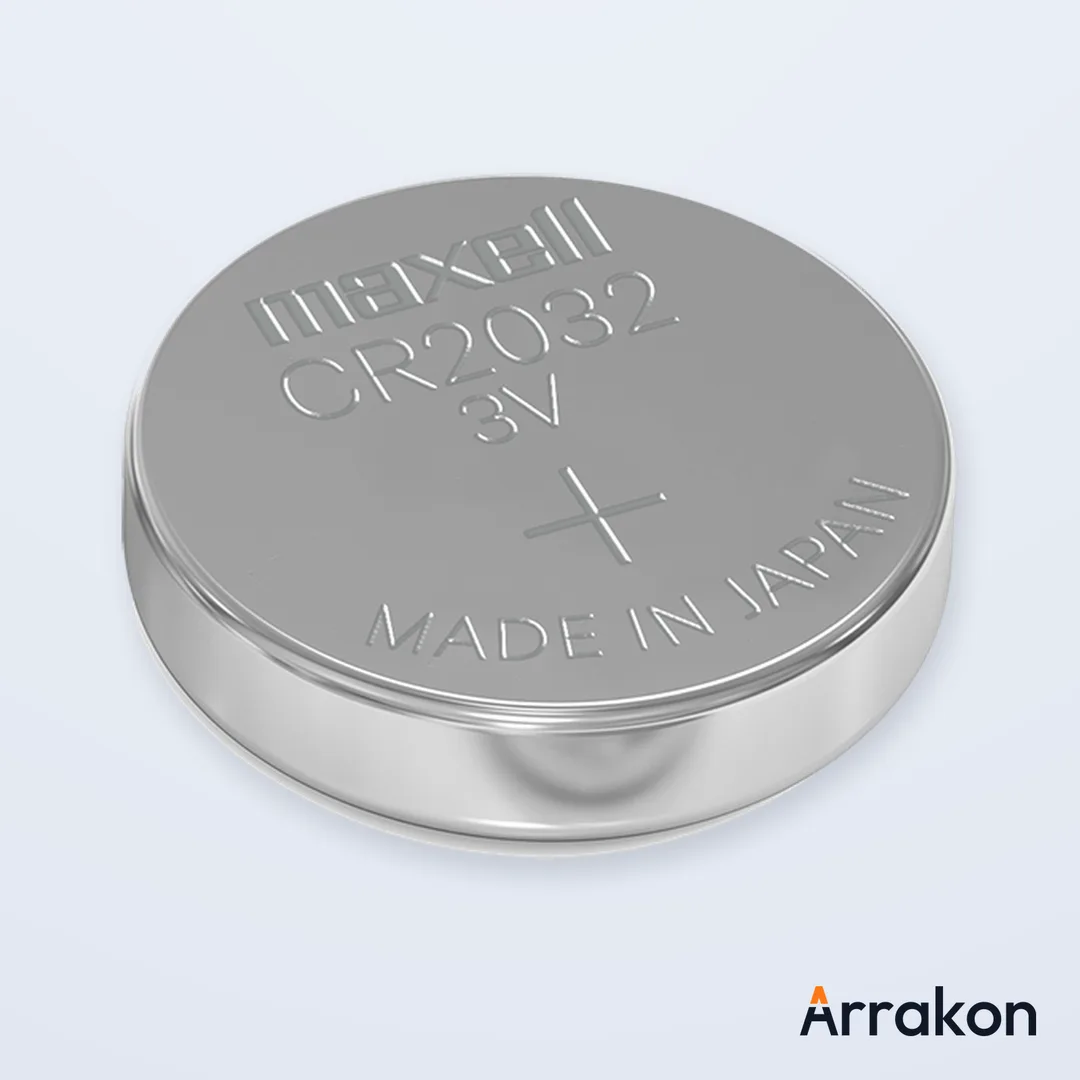 Maxell CR2032 3V Lithium Coin Cell Battery