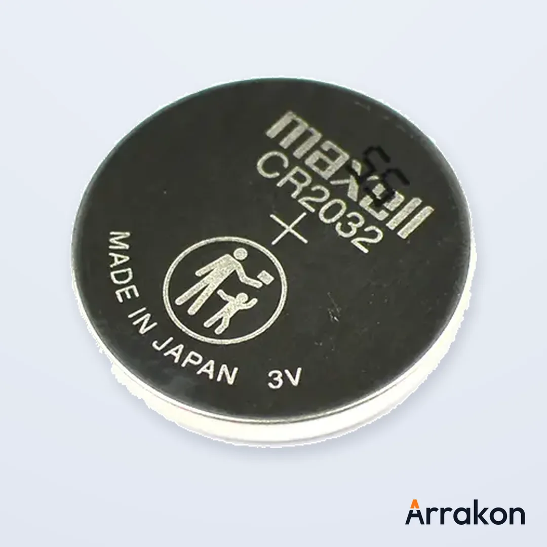 Maxell CR2032 3V Lithium Coin Cell Battery