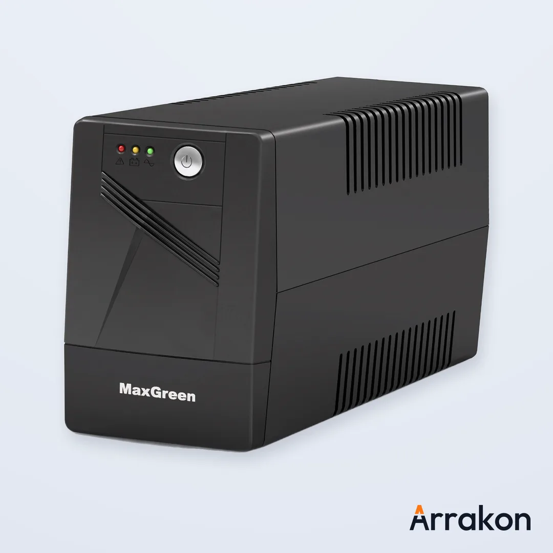 MaxGreen MG-LI-EAP-850VA 850VA Offline UPS (Plastic Body)