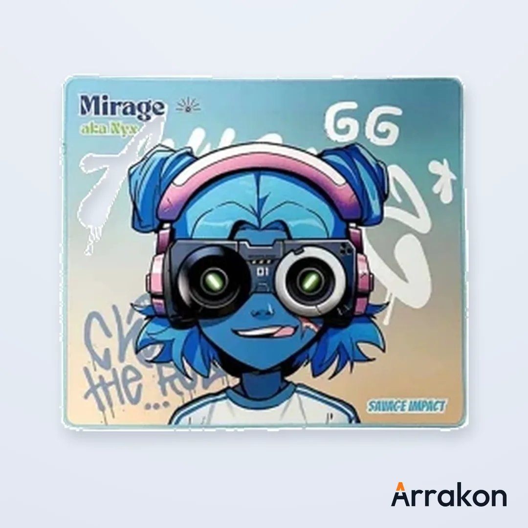 Medium Cloth Gaming Mouse Pad, ~300 x 250mm