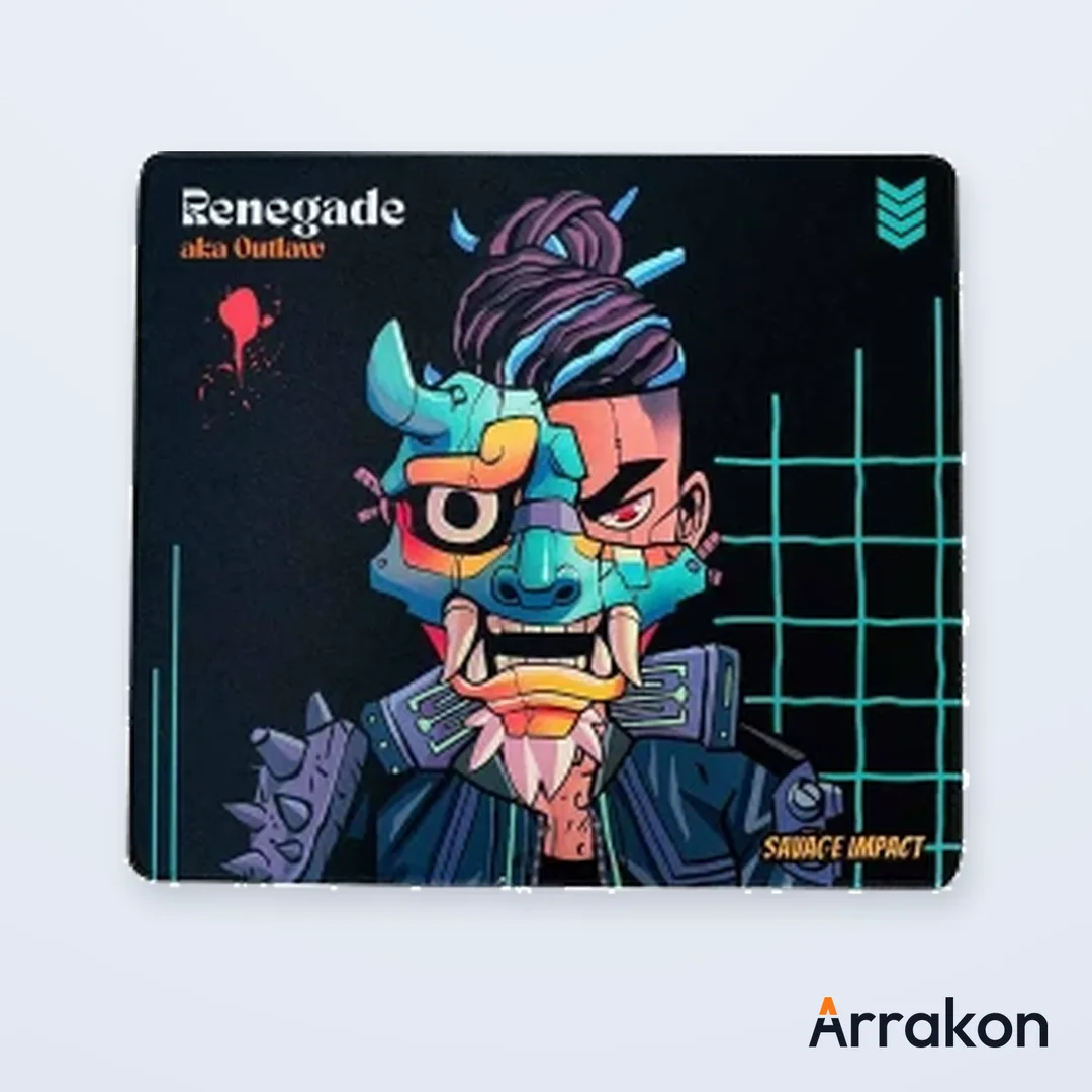 Medium Cloth Gaming Mouse Pad, ~300 x 250mm