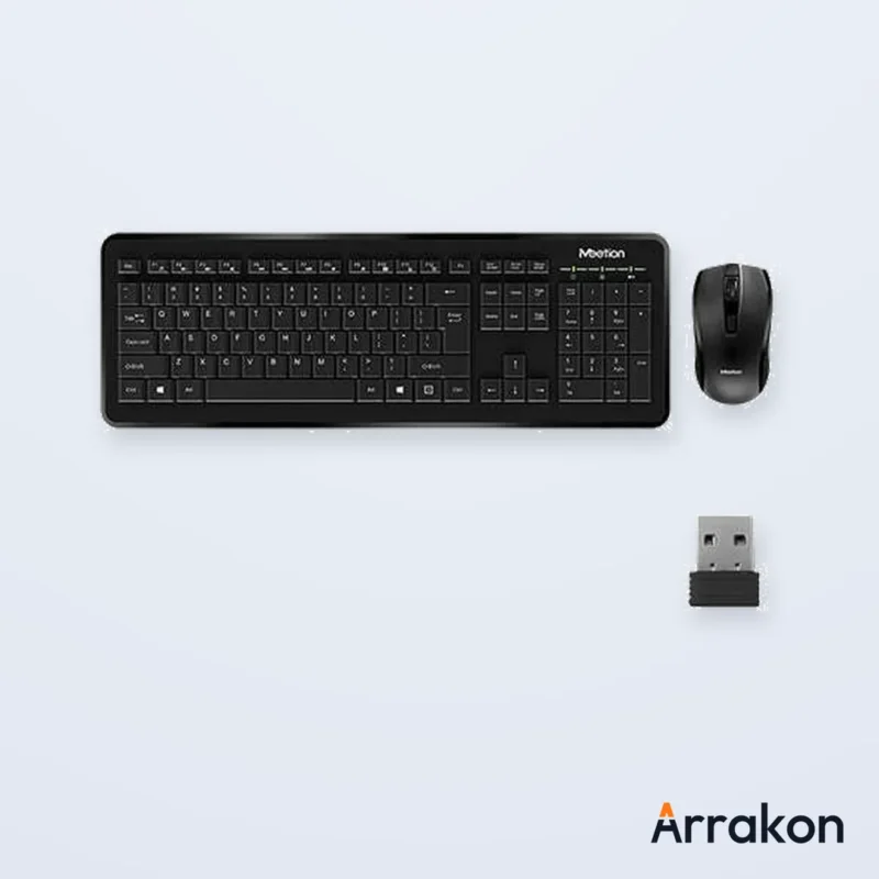Meetion MINI4000 2.4GHz Wireless Keyboard and Mouse Combo, view 7 of 7