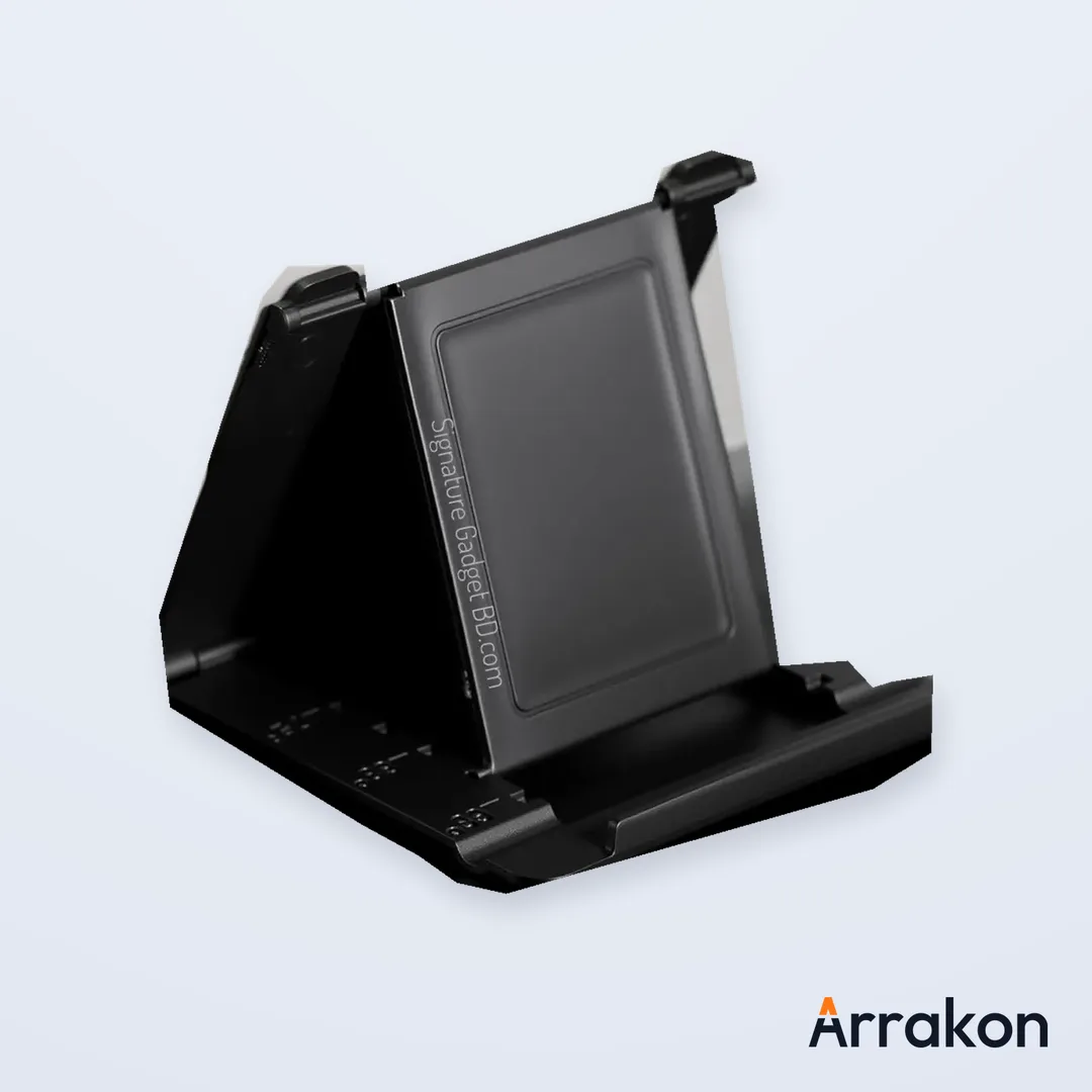 MK500 5-in-1 Mobile Gaming Combo (One-Handed Keyboard + Mouse + Bluetooth Converter + Phone Holder + USB Cable)