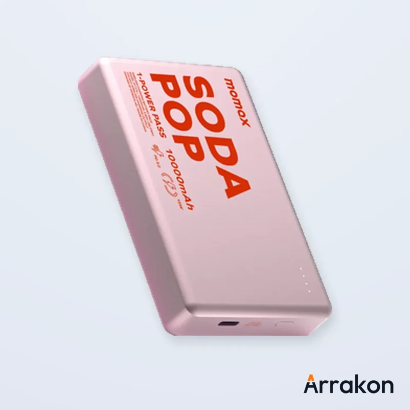Momax 1-Power Pass Soda Pop 10000mAh Magnetic Wireless Power Bank (MagSafe Compatible), view 12 of 18