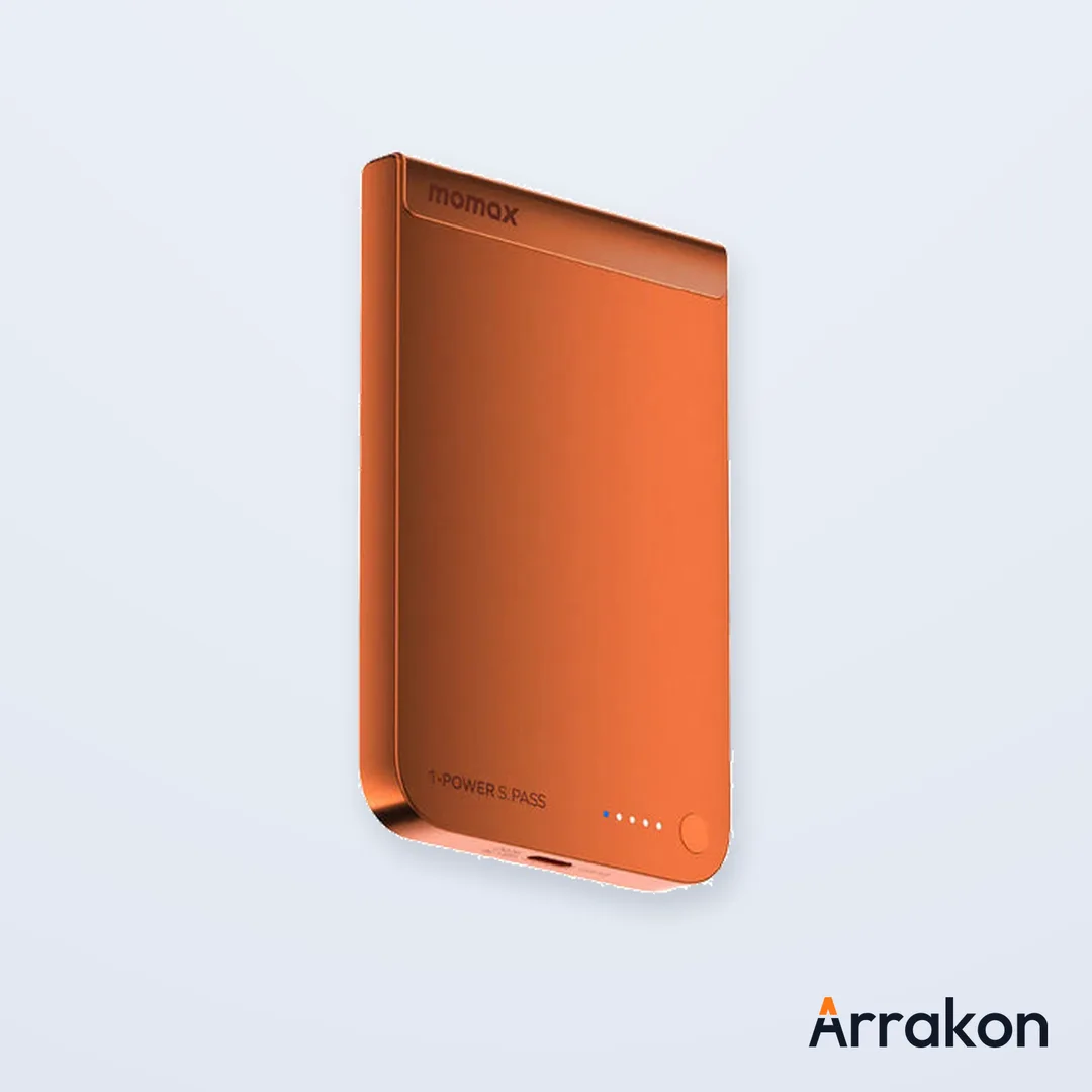 Momax 1-Power S.Pass 10000mAh Qi2 Magnetic Wireless Battery Pack