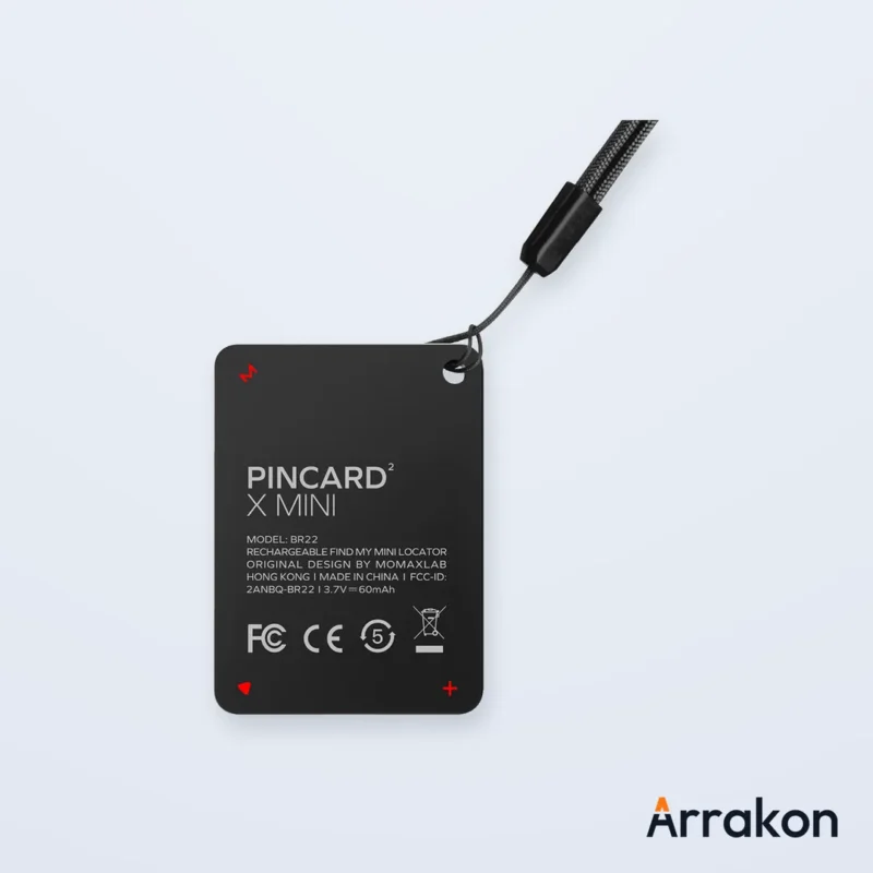 Momax PinCard² X Mini Rechargeable Find My Locator, view 13 of 23