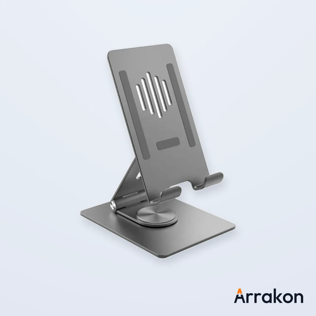 Multi-Angle Foldable Aluminum Tablet Stand (Mid)