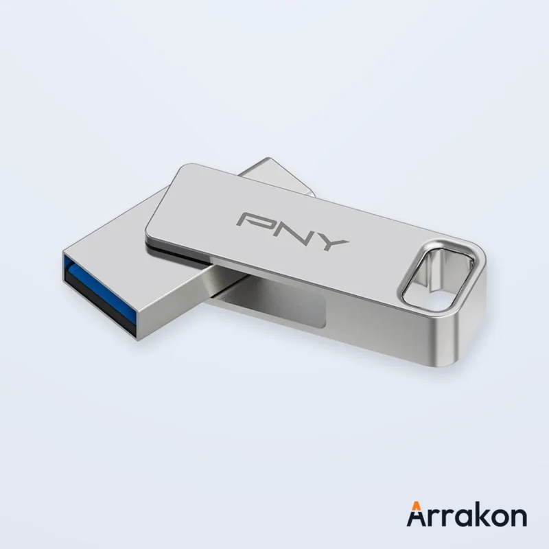 PNY DUO LINK 128GB USB 3.2 Type-C Dual Flash Drive
