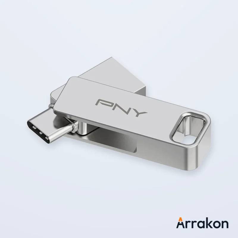 PNY DUO LINK 128GB USB 3.2 Type-C Dual Flash Drive, view 9 of 18