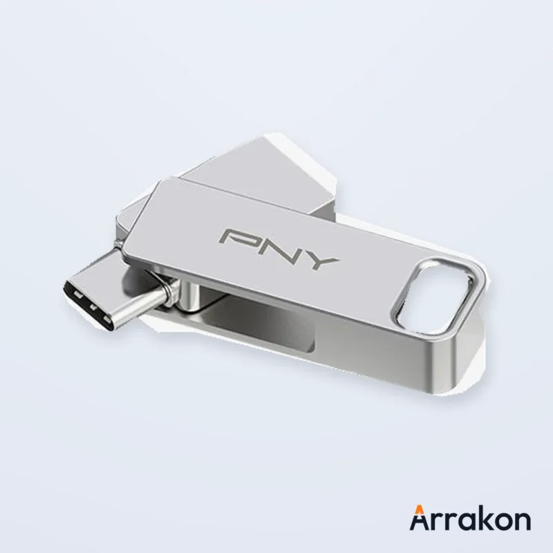 PNY DUO LINK 128GB USB 3.2 Type-C Dual Flash Drive, view 11 of 18