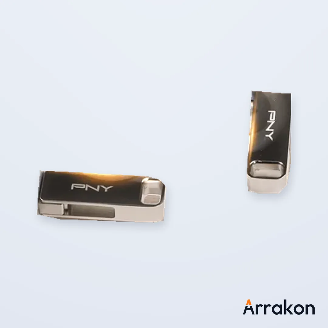 PNY DUO LINK 128GB USB 3.2 Type-C Dual Flash Drive