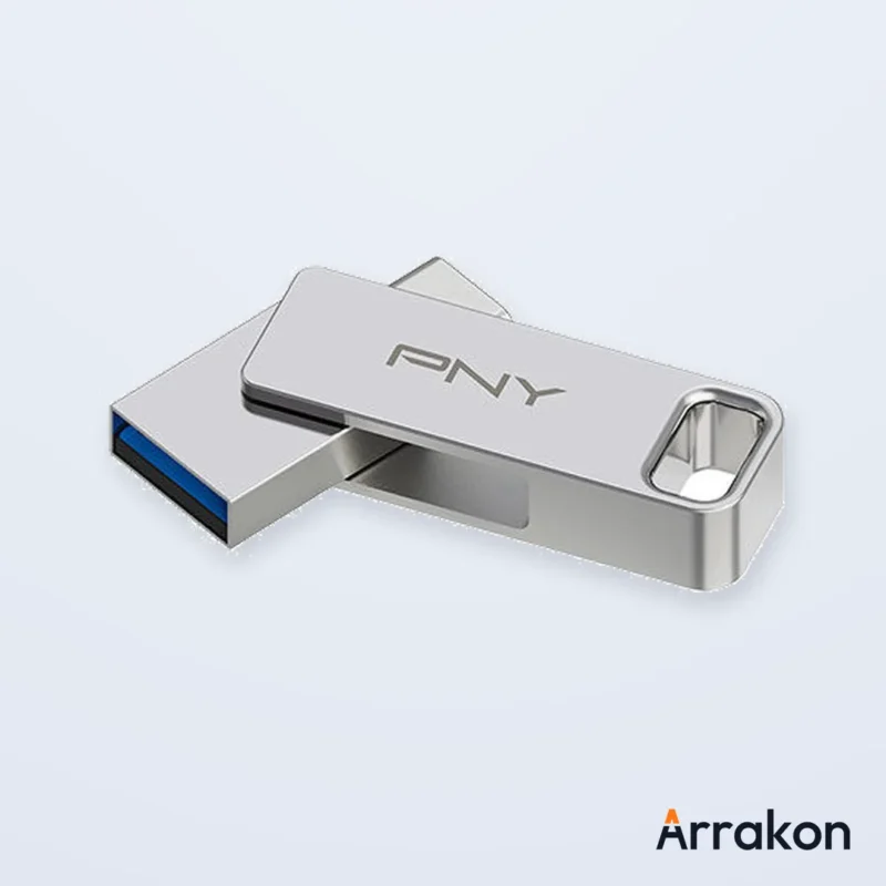 PNY DUO LINK 128GB USB 3.2 Type-C Dual Flash Drive, view 13 of 18