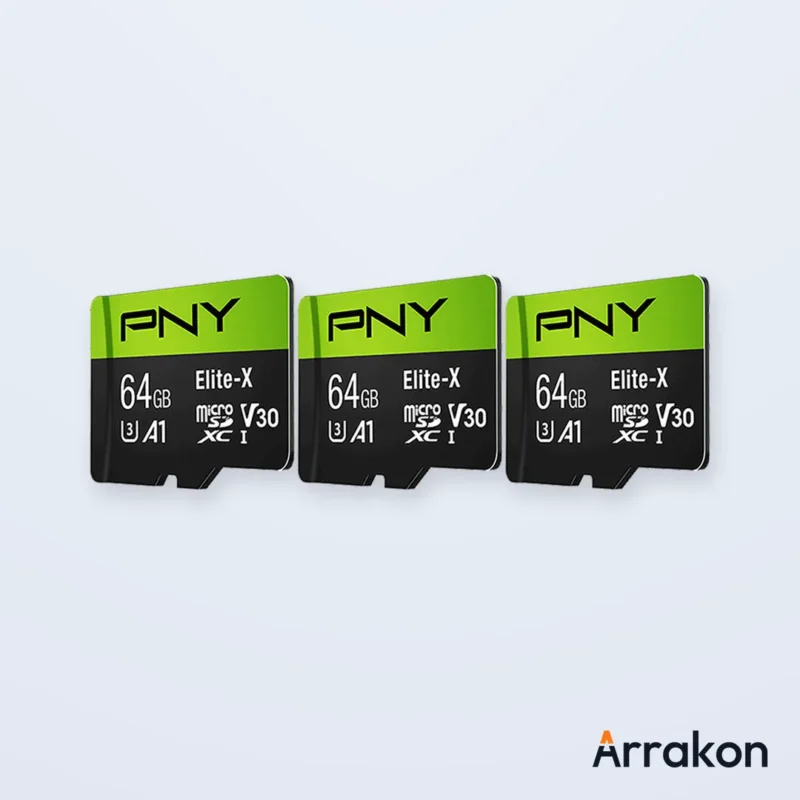 PNY Elite-X Class 10 U3 V30 microSDXC 64GB Memory Card, view 1 of 11