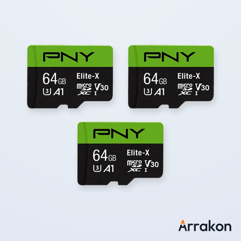 PNY Elite-X Class 10 U3 V30 microSDXC 64GB Memory Card, view 2 of 11