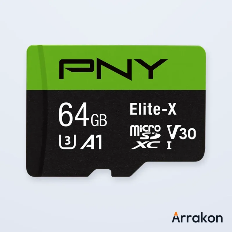 PNY Elite-X Class 10 U3 V30 microSDXC 64GB Memory Card, view 8 of 11