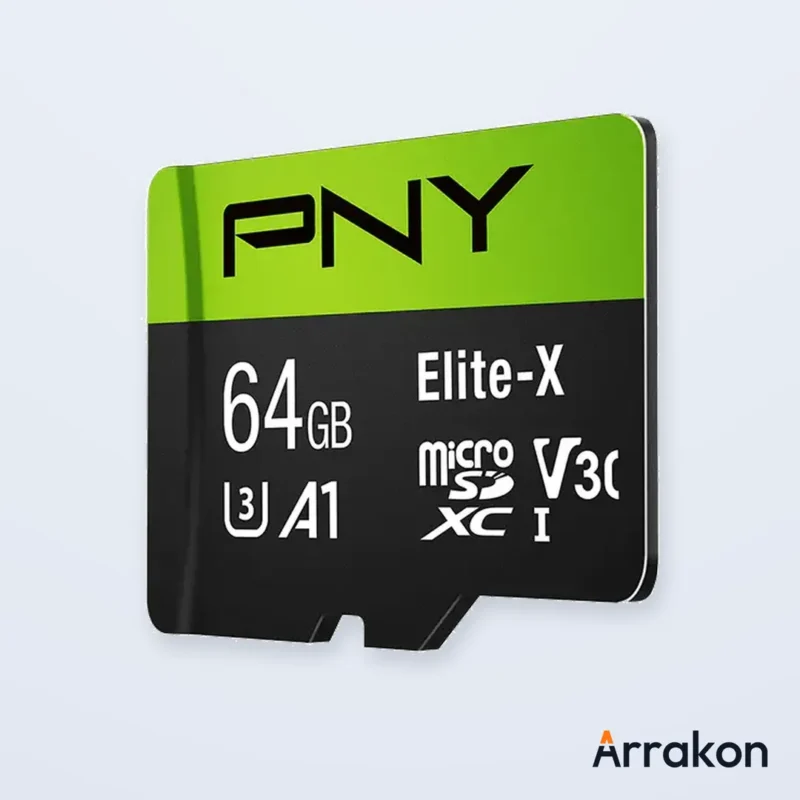 PNY Elite-X Class 10 U3 V30 microSDXC 64GB Memory Card, view 10 of 11