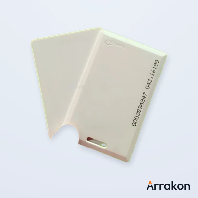 Printable Blank PVC RFID Proximity Card — CR80, 125kHz (EM/TK4100) or 13.56MHz, White Glossy, ID-Printer Ready, view 8 of 8