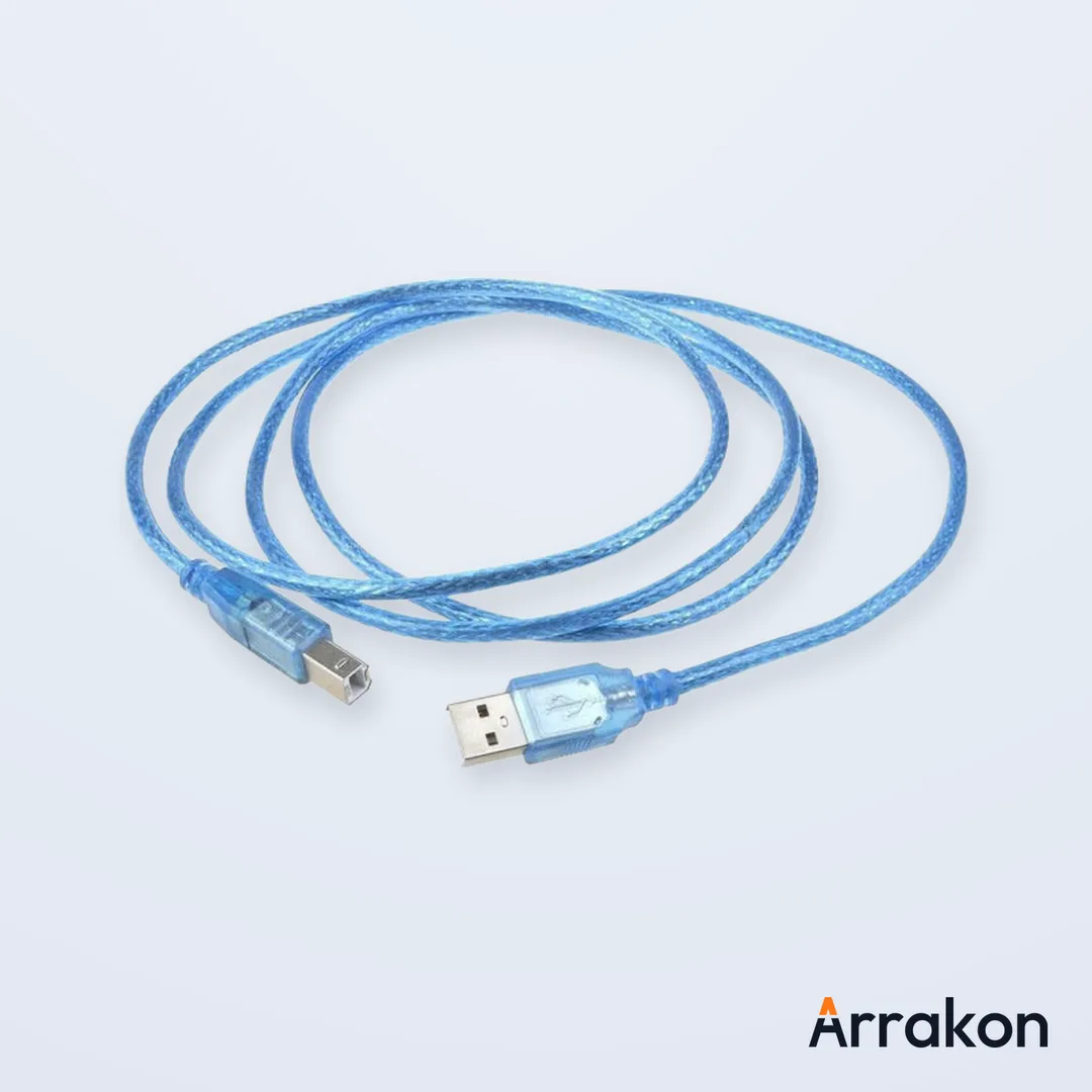 PRINTER CABLE - 1.5M (Generic/No-Brand USB 2.0 Type-A to Type-B)