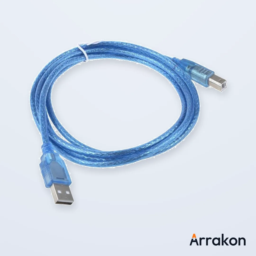 PRINTER CABLE - 1.5M (Generic/No-Brand USB 2.0 Type-A to Type-B)