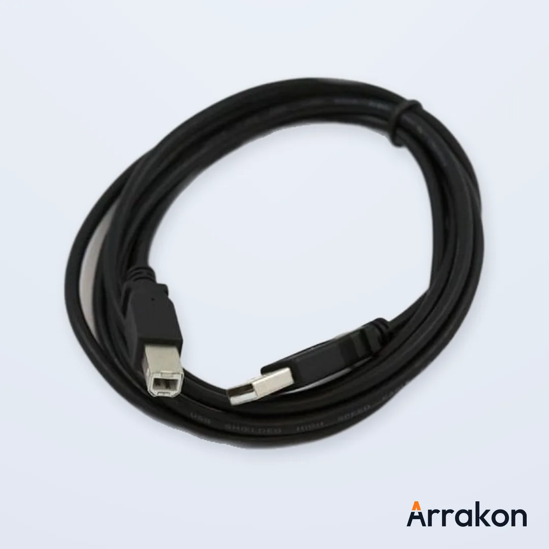PRINTER CABLE - 1.5M (Generic/No-Brand USB 2.0 Type-A to Type-B)