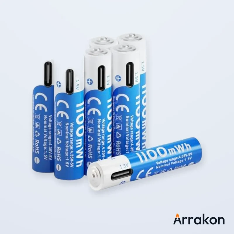 P.T. Starlink Rechargeable Li-Ion AAA 1.5V Battery, view 10 of 10