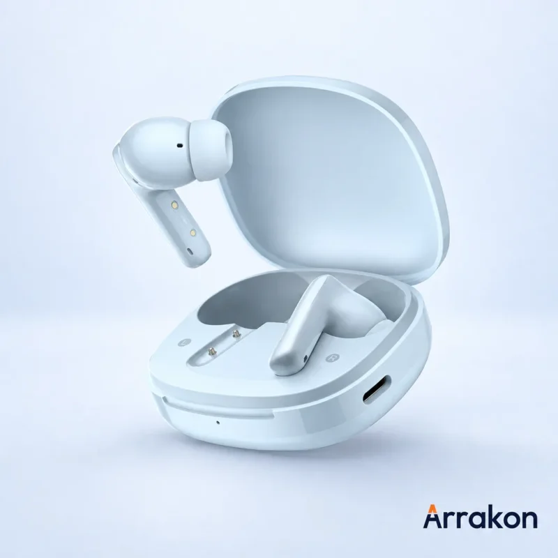 QCY T13 Pro ANC Wireless Earbuds: 50dB Adaptive ANC (HT23), view 2 of 17