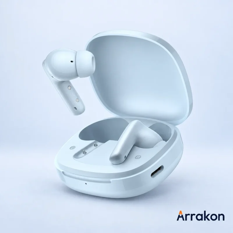 QCY T13 Pro ANC Wireless Earbuds: 50dB Adaptive ANC (HT23), view 6 of 17