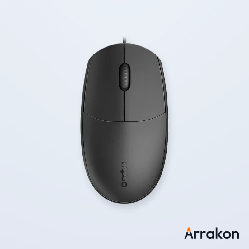 Rapoo N100 Wired USB Optical Mouse, view 1 of 5