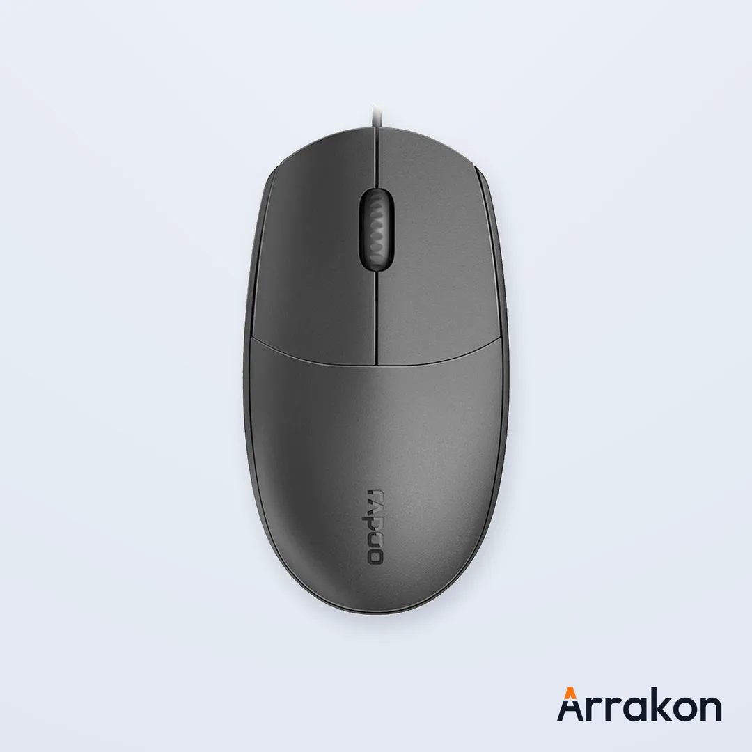 Rapoo N100 Wired USB Optical Mouse